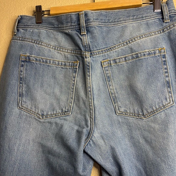 We The Free by Free People Womens Size 31 Maggie Straight Leg Mid Rise Jeans - Picture 6 of 11